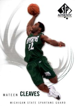 2010-11 SP Authentic #62 Mateen Cleaves Front