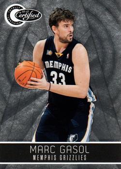2010-11 Panini Totally Certified #35 Marc Gasol Front