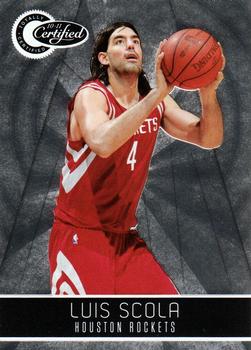 2010-11 Panini Totally Certified #112 Luis Scola Front