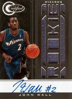 2010-11 Panini Totally Certified #151 John Wall Front
