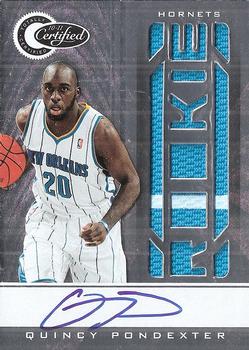2010-11 Panini Totally Certified #153 Quincy Pondexter Front