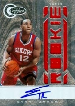 2010-11 Panini Totally Certified #163 Evan Turner Front