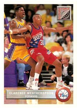 1992-93 Upper Deck McDonald's #P49 Clarence Weatherspoon Front