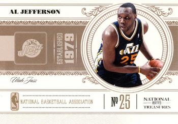 2010-11 Playoff National Treasures #95 Al Jefferson Front
