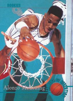 1995 Classic Rookies #107 Alonzo Mourning Front