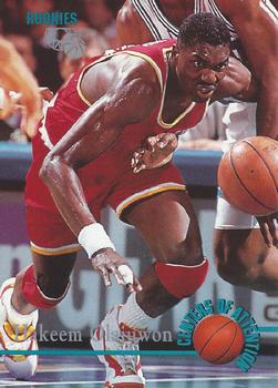 1995 Classic Rookies #108 Hakeem Olajuwon Front