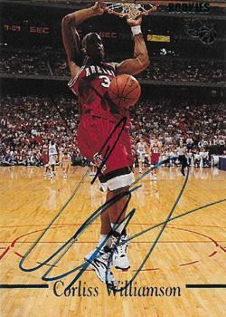 1995 Classic Rookies - Autographs #NNO Corliss Williamson Front