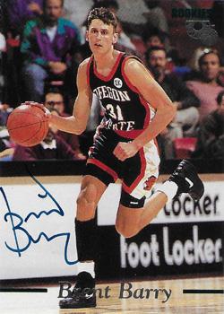 1995 Classic Rookies - Autographs #NNO Brent Barry Front