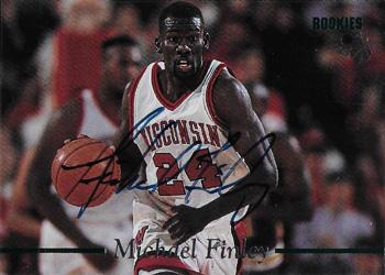 1995 Classic Rookies - Autographs #NNO Michael Finley Front