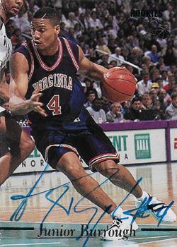 1995 Classic Rookies - Autographs #NNO Junior Burrough Front