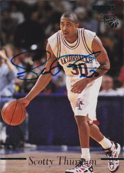 1995 Classic Rookies - Autographs #NNO Scotty Thurman Front