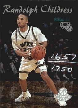1995 Classic Rookies - Center Stage #CS10 Randolph Childress Front