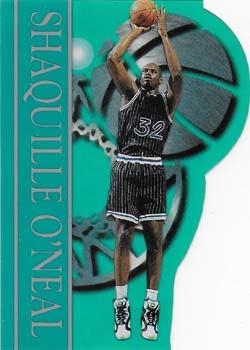 1995 Classic Rookies - Clear Cuts #CCH1 Shaquille O'Neal Front