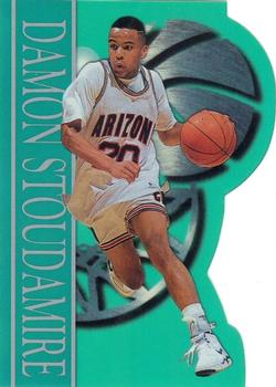 1995 Classic Rookies - Clear Cuts #CCR4 Damon Stoudamire Front