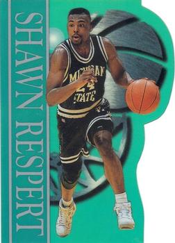 1995 Classic Rookies - Clear Cuts #CCR5 Shawn Respert Front