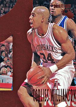 1995 Classic Rookies - Draft Day #10 Corliss Williamson Front