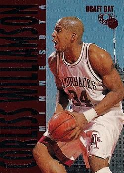 1995 Classic Rookies - Draft Day #11 Corliss Williamson Front