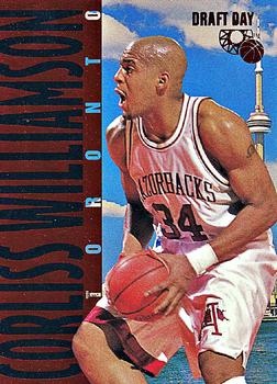 1995 Classic Rookies - Draft Day #12 Corliss Williamson Front