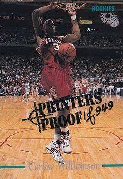 1995 Classic Rookies - Printer's Proofs #12 Corliss Williamson Front