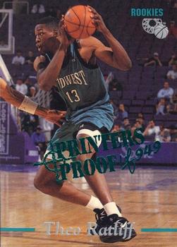 1995 Classic Rookies - Printer's Proofs #16 Theo Ratliff Front