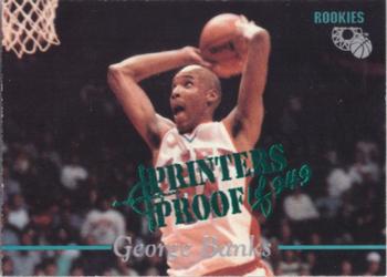 1995 Classic Rookies - Printer's Proofs #44 George Banks Front