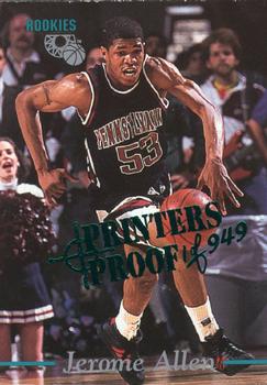 1995 Classic Rookies - Printer's Proofs #47 Jerome Allen Front