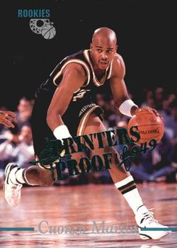 1995 Classic Rookies - Printer's Proofs #53 Cuonzo Martin Front