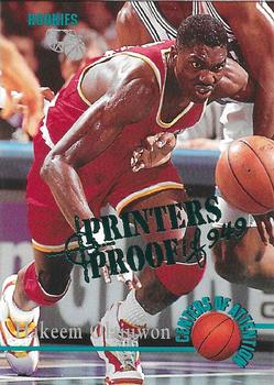 1995 Classic Rookies - Printer's Proofs #108 Hakeem Olajuwon Front