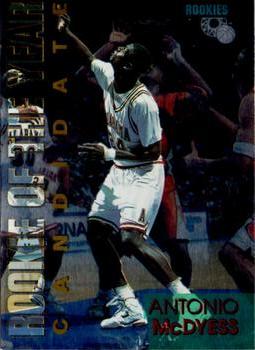 1995 Classic Rookies - Rookie of the Year Candidates #ROY1 Antonio McDyess Front