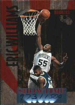 1995 Classic Rookies - Showtime #S9 Eric Williams Front