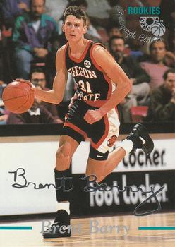 1995 Classic Rookies - Autograph Edition #14 Brent Barry Front
