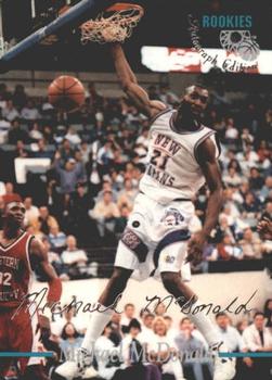 1995 Classic Rookies - Autograph Edition #51 Michael McDonald Front