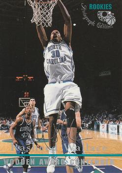 1995 Classic Rookies - Autograph Edition #92 Rasheed Wallace Front