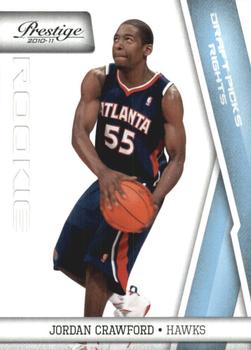 2010-11 Panini Prestige - Draft Picks Light Blue #236 Jordan Crawford Front