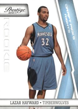 2010-11 Panini Prestige - Draft Picks Light Blue #239 Lazar Hayward Front