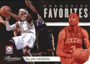 2010-11 Panini Prestige - Franchise Favorites #4 Allen Iverson Front