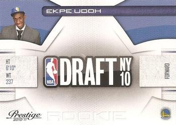 2010-11 Panini Prestige - NBA Draft Class #6 Ekpe Udoh Front