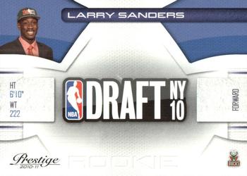 2010-11 Panini Prestige - NBA Draft Class #15 Larry Sanders Front