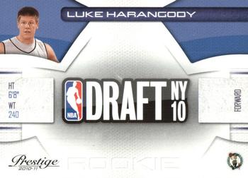 2010-11 Panini Prestige - NBA Draft Class #33 Luke Harangody Front