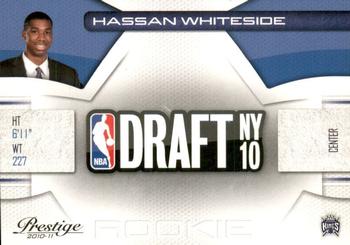 2010-11 Panini Prestige - NBA Draft Class #36 Hassan Whiteside Front