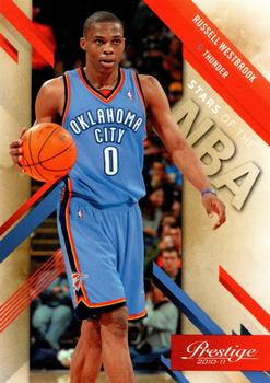 2010-11 Panini Prestige - Stars of the NBA #6 Russell Westbrook Front