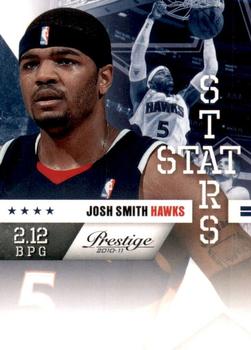 2010-11 Panini Prestige - Stat Stars #21 Josh Smith Front