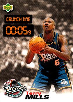 1997 Upper Deck Nestle Crunch Time #CT30 Terry Mills Front