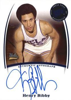 2007-08 Press Pass Legends - Saturday Signatures #NNO Henry Bibby Front