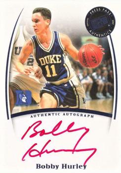 2007-08 Press Pass Legends - Saturday Signatures #NNO Bobby Hurley Front