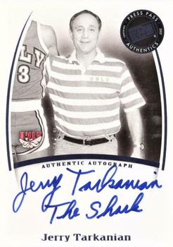 2007-08 Press Pass Legends - Saturday Signatures #NNO Jerry Tarkanian Front