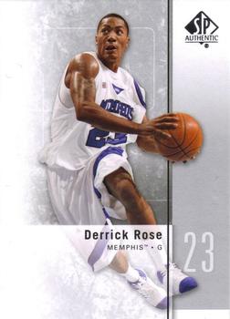2011-12 SP Authentic #11 Derrick Rose Front