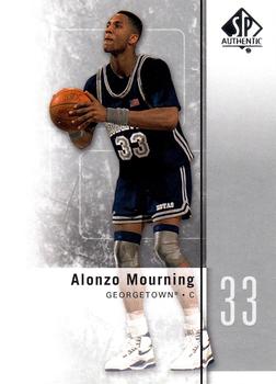 2011-12 SP Authentic #6 Alonzo Mourning Front