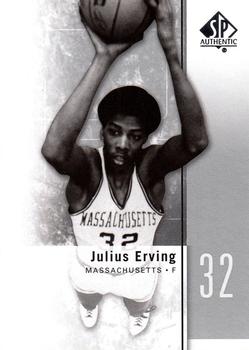 2011-12 SP Authentic #7 Julius Erving Front