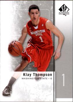 2011-12 SP Authentic #23 Klay Thompson Front